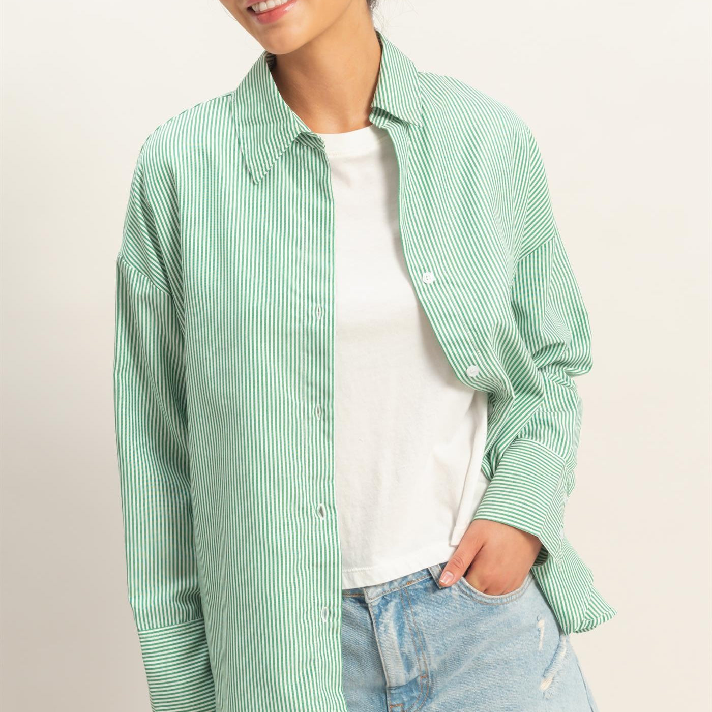 Paige Button Up (4 Colors)